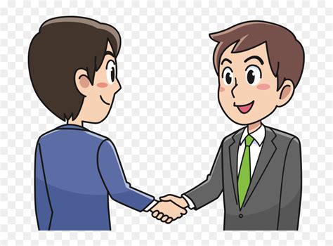 Clip Art Shake Hands, HD Png Download - vhv