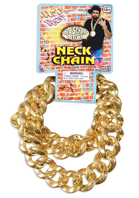 Big Link Gold Chain Necklace