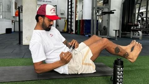 KL Rahul shares photos of recovery progress at NCA ahead of IPL 2024 ...