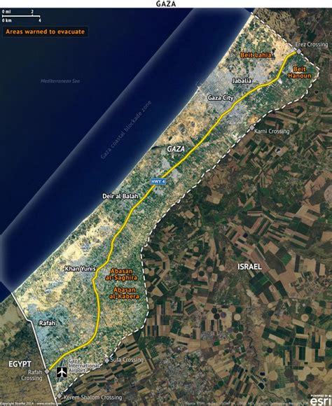 Border Areas in the Gaza Strip