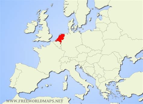 Netherland In World Map | Zip Code Map