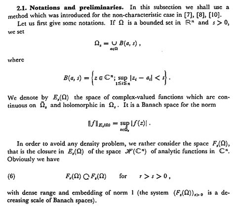 functional analysis - What is a decreasing scale of Banach spaces? - Mathematics Stack Exchange