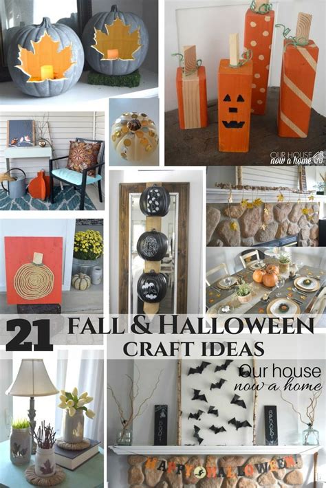 21 Fall and Halloween craft ideas • Our House Now a Home | Diy ...