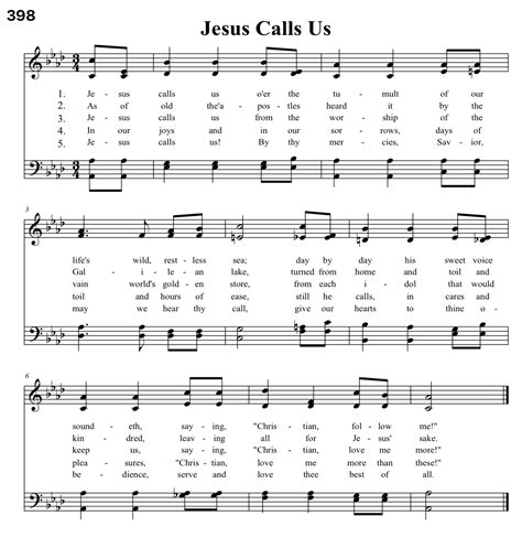 Hymn History: Jesus Calls Us | News and Views