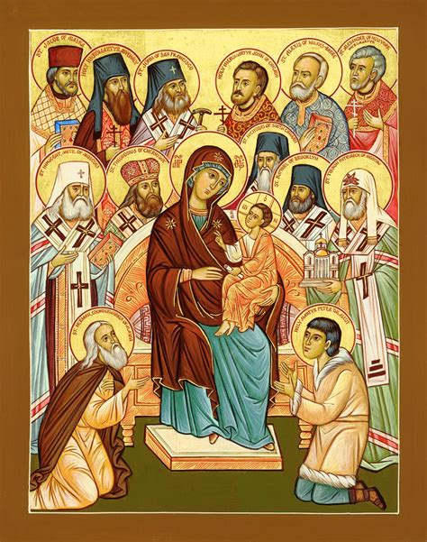 Call for Proposals: New Icon of All Saints of America - Orthodox Church ...