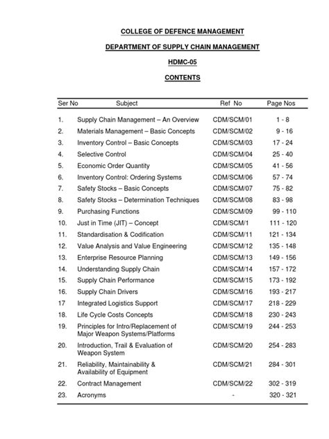 Supply Chain Management | PDF | Supply Chain Management | Logistics