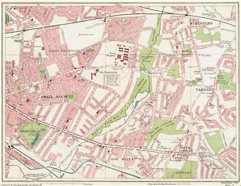 Small Heath Birmingham Map - Arlyne Nicolina