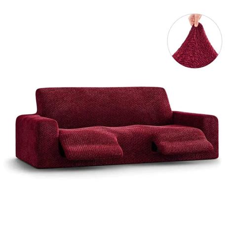 3 Seater Recliner Slipcover, Velvet Collection - Buy in USA