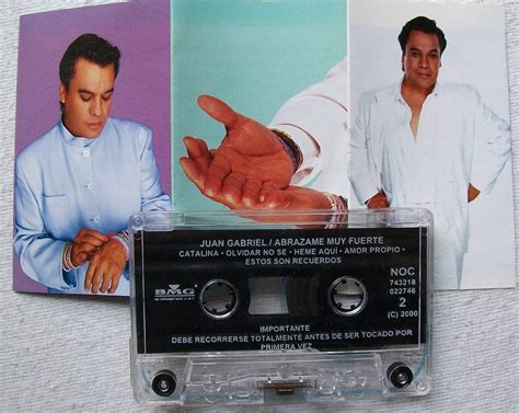 Juan Gabriel Abrazame Muy Fuerte Cassette Bmg 2000 - $ 150.00 en Mercado Libre