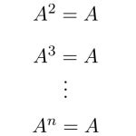 What is an Idempotent matrix? (examples and properties)