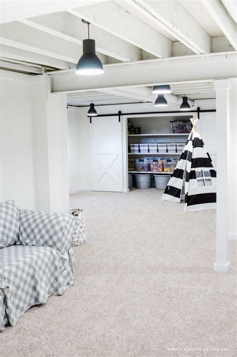 Our Painted Basement Ceiling (White): Why We Love It!