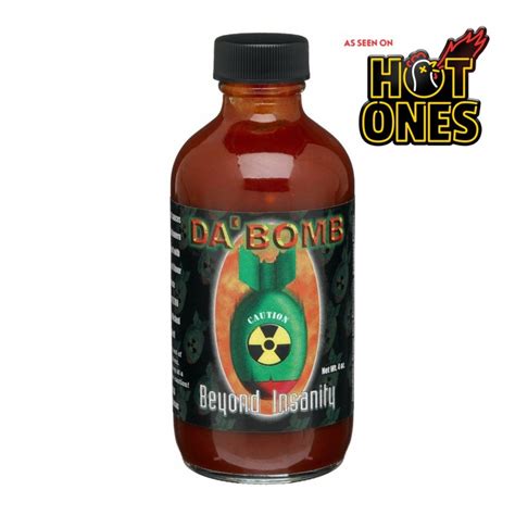 Da Bomb Beyond Insanity Hot Sauce - As Seen On Hot Ones | DadShop