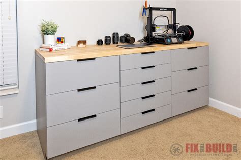 Build Modern Diy Storage Cabinets For Your Home Office Fixthisbuildthat