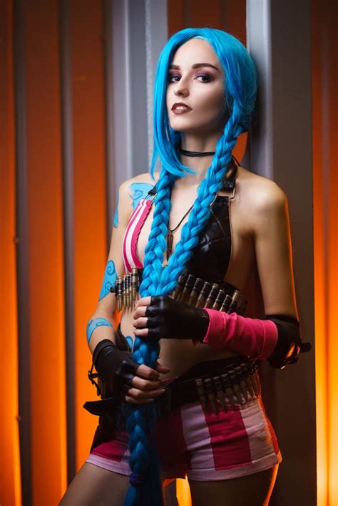 Cosplay print League of legends Jinx cosplay costume | Etsy