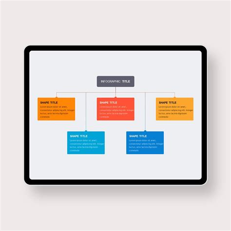 Organization Chart Box PowerPoint Templates Infographic Powerpoint, Powerpoint Template Free ...