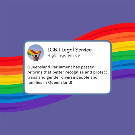 Better recognition and protection of trans and gender diverse people and families secured in ...