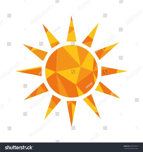 Sun Design Isolated Weather Icon Vector Stock Vector (Royalty Free ...