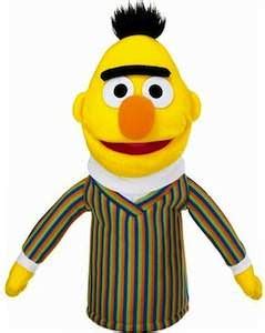 Bert Hand puppet - THLOG