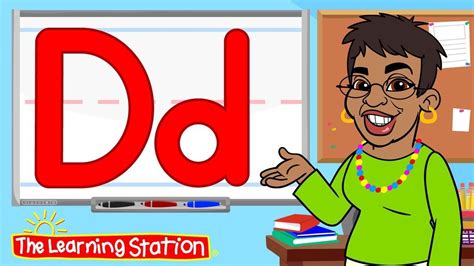 The Letter D Song ♫ Learn the Alphabet ♫ Let's Learn the Letters ♫ Kids ... | Learning stations ...