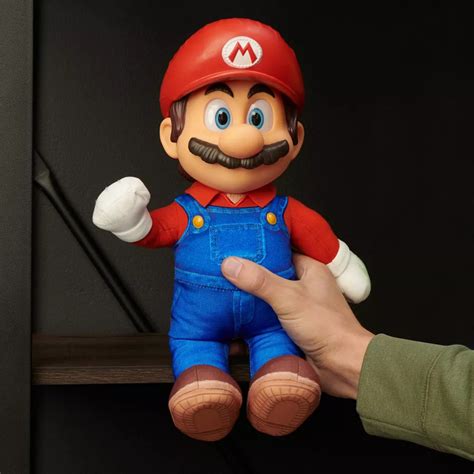 The Super Mario Bros. Movie Mario Poseable Plush - Nintendo