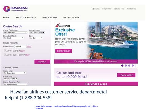 Hawaiian airline reservation 18882045328 flight booking number by ...