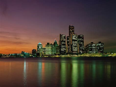 HD wallpaper: Detroit, USA, city, cityscape | Wallpaper Flare