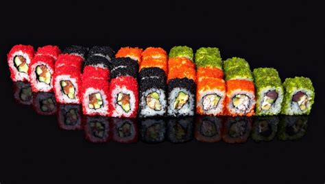 4K, Seafoods, Sushi, HD Wallpaper | Rare Gallery