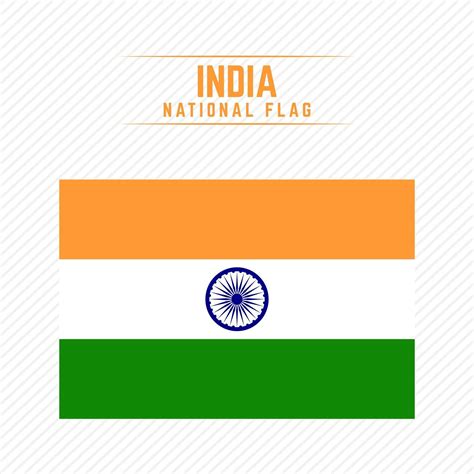 bandera nacional de la india 2828041 Vector en Vecteezy