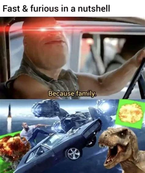 Fast and Furious is Family Matters : r/memes