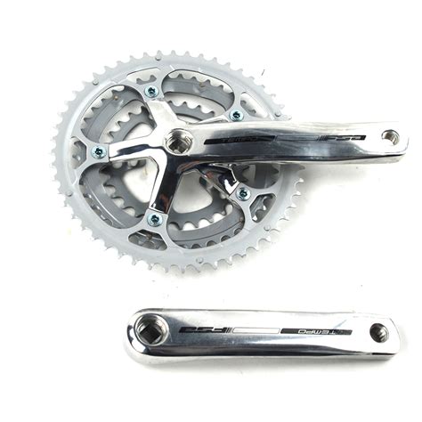 FSA Tempo Triple Road Bike Crankset 175mm 52-42-30 Silver 175 Cranks | eBay