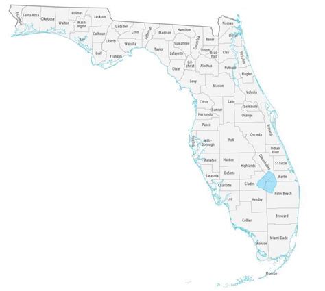 Map of Florida - Cities and Roads - GIS Geography