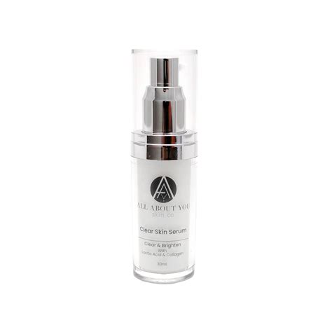 Clear Skin Serum - Clear & Brighten - All About You Skin Clinic