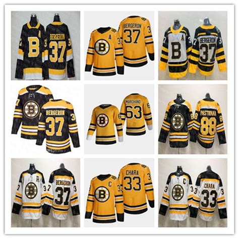 2021 2021 Boston Bruins Reverse Retro Jersey Hockey David Pastrnak ...