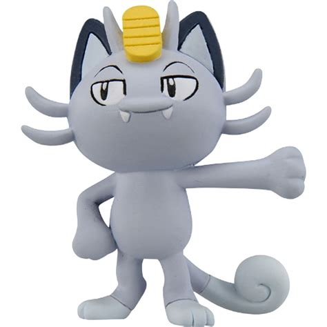 Takaratomy EX EMC-23 - Mini Figure - Meowth (Alolan Form) - Walmart.com ...