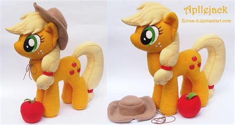 Applejack plush by Zorza-6 on DeviantArt