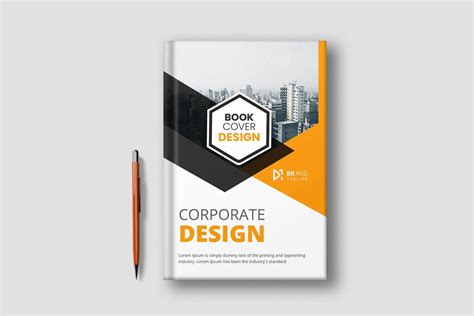 Elegant Corporate Business Book Cover Template | Opuscolo | vectm | 103137 | PoweredTemplate.com