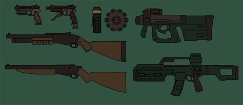 So im making doom weapons in MS paint. I will make some weapons by ...