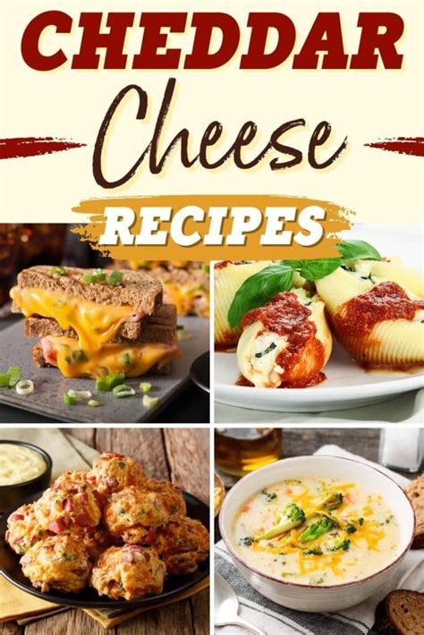 30 Easy Peasy Cheddar Cheese Recipes - Insanely Good