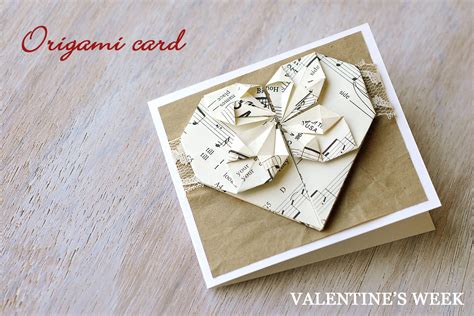 ORIGAMI VALENTINE'S DAY CARD | SAS does ...: ORIGAMI VALENTINE'S DAY CARD