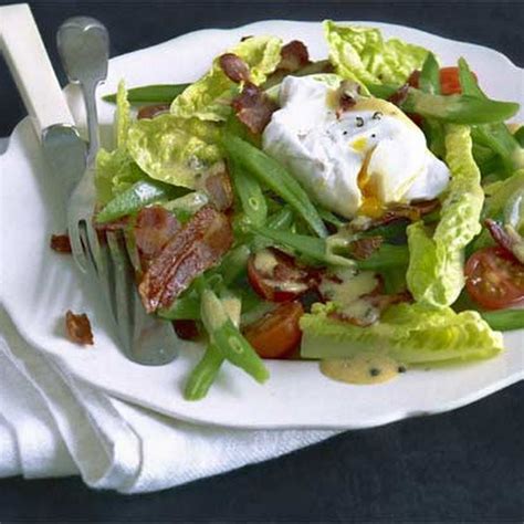 Bistro Runner Bean Salad Recipe Salads with beans, smoked streaky bacon ...