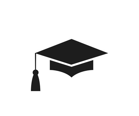 Graduation Cap. Education symbol. 10074344 Vector Art at Vecteezy