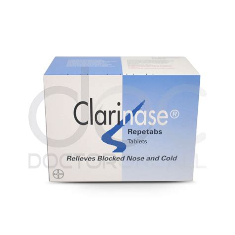 Buy Clarinase Repetab Tablet 10s (strip)- Uses, Dosage, Side Effects, Instructions - DoctorOnCall