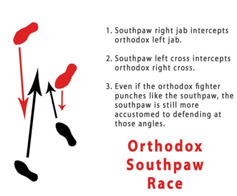 Southpaw Guide to Beating Orthodox Fighters | Fighter workout, Boxing techniques, Martial arts ...