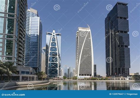 Luxury Apartment Buildings in Dubai, UAE Editorial Photography - Image of skyline, building ...