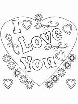 I Love You  Sheet 7 coloring Page Download Print Or Color Online sketch template
