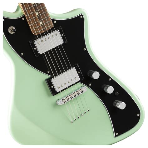 Fender Meteora HH PF, Surf Green at Gear4music