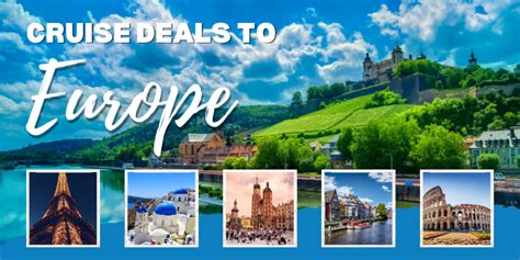 Best Cruise Deals to Europe