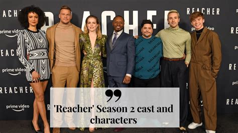 'Reacher' Season 2 cast and characters