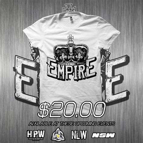 Empire - Available at the following upcoming events!...