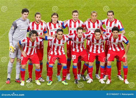 Atletico De Madrid Players Editorial Photography - Image: 31960457